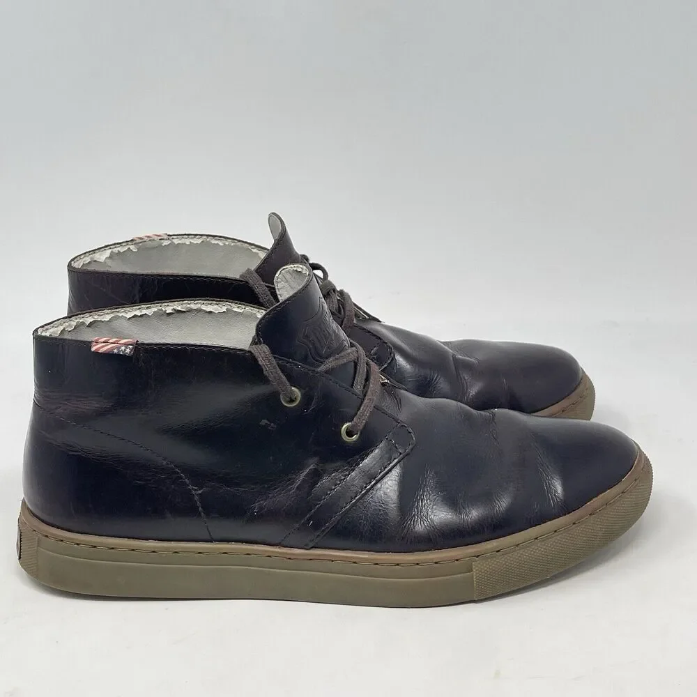 Denim & Supply Ralph Lauren Cliff Chukka Boots Mens 10 D Brown Leather Ankle